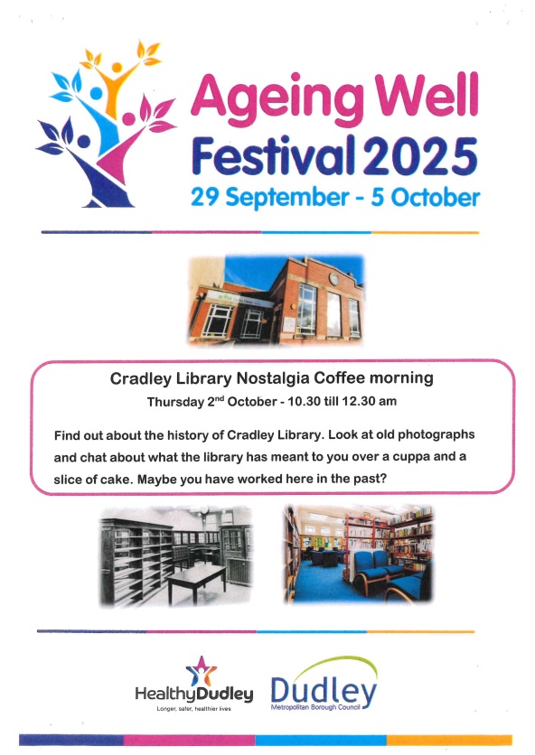 Cradley Library - Nostalgia Coffee Morning